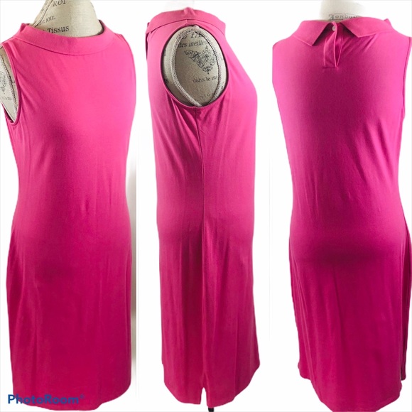 Talbots Pink Polo Dress - Picture 3 of 10